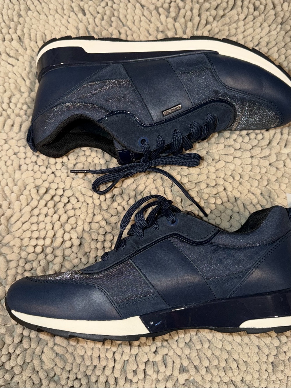 Geox Navy Blue Women's Sneakers